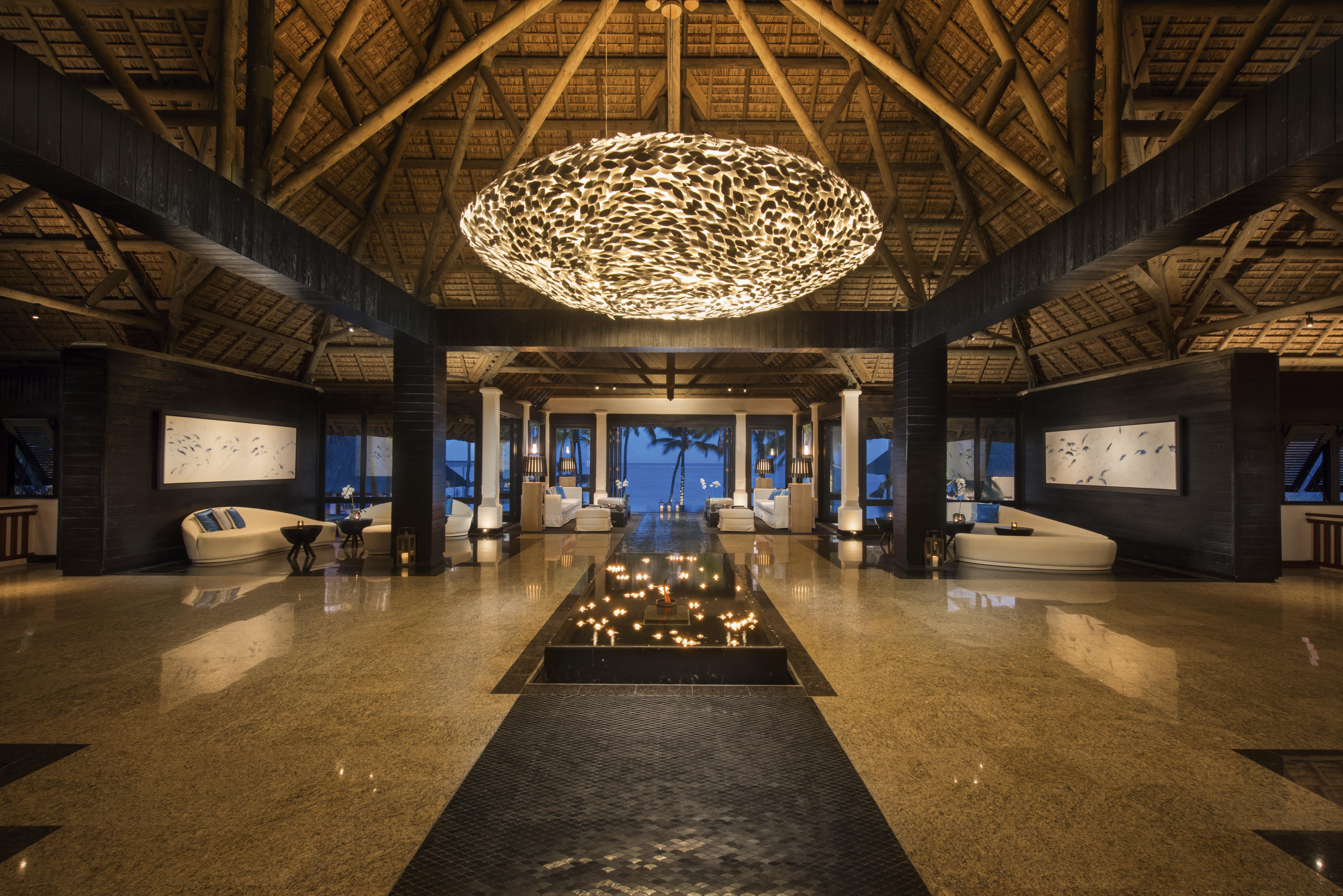 Constance Belle Mare Plage Esterno foto The lobby of the resort